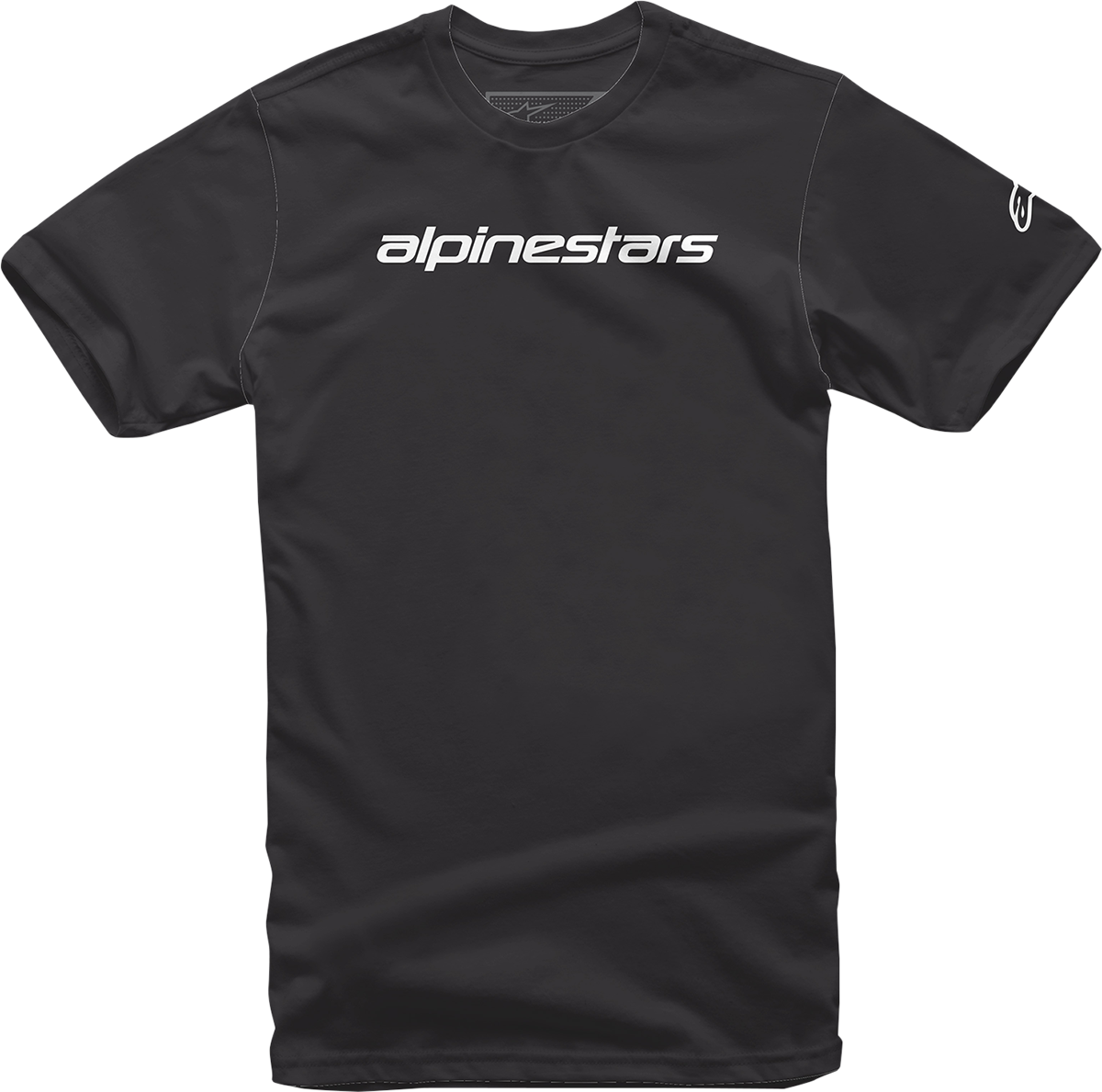 ALPINESTARS Linear Wordmark T-Shirt - Black/Gray - 2XL 12127202010112X