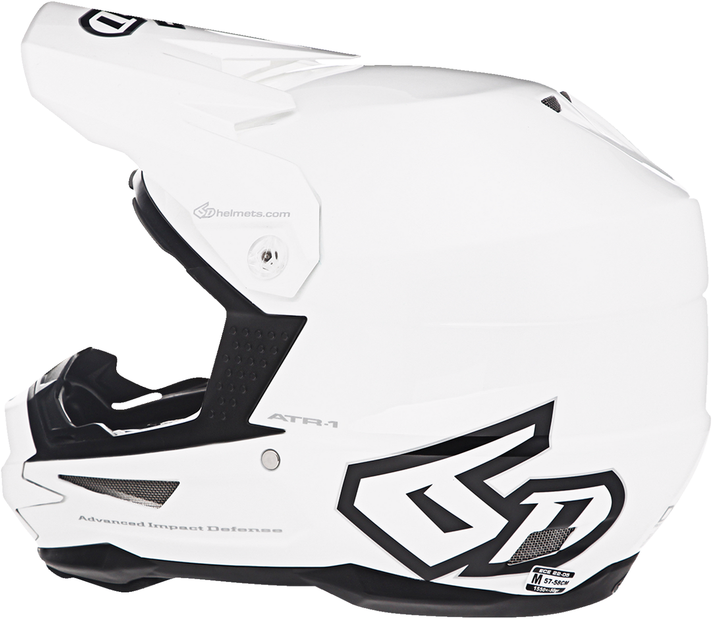 6D ATR-1 Helmet - White - Small 10-3725