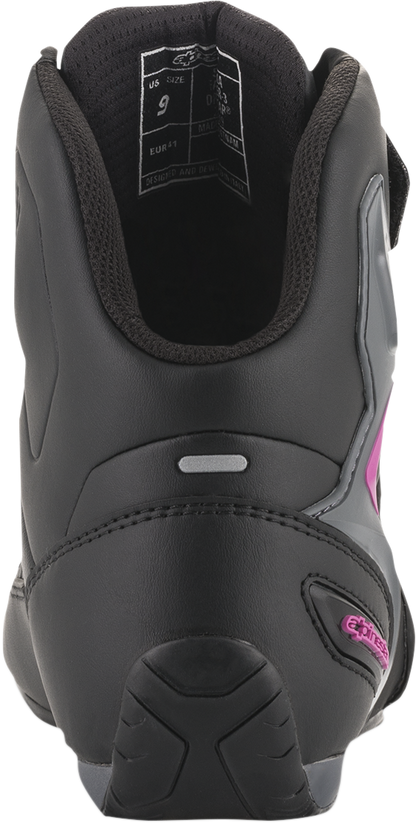 Zapatos ALPINESTARS Faster-3 Drystar - Negro/Gris/Rosa - US 9.5 25409191139-9.5 