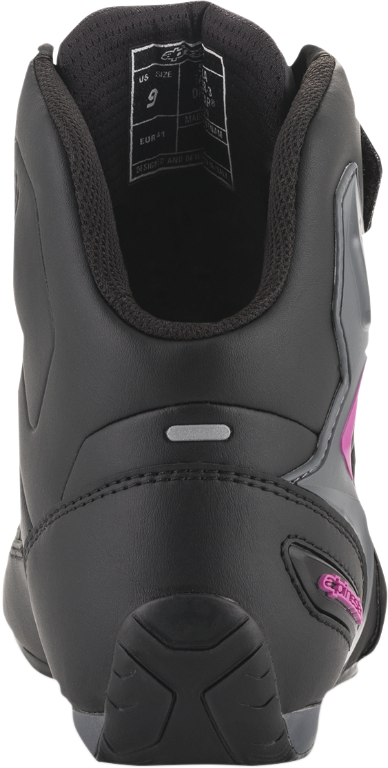 Zapatos ALPINESTARS Faster-3 Drystar - Negro/Gris/Rosa - US 7 25409191139-7 