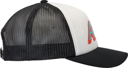 ALPINESTARS Delivery Trucker Hat - White/Black - One Size 1213810102010OS