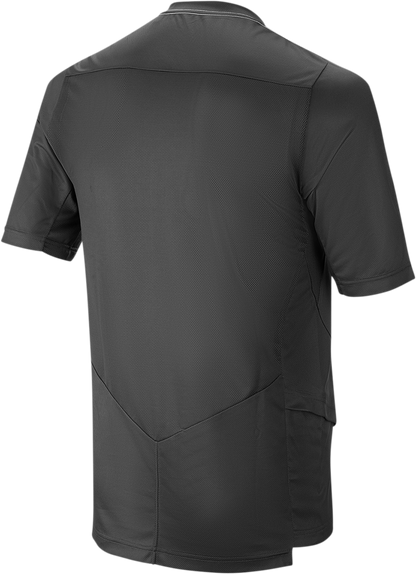 Camiseta ALPINESTARS Drop 6.0 - Manga corta - Negro - Grande 1766320-10-LG 