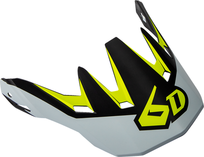 6D ATR-2Y Visor - Drive - Neon Yellow 72-4134