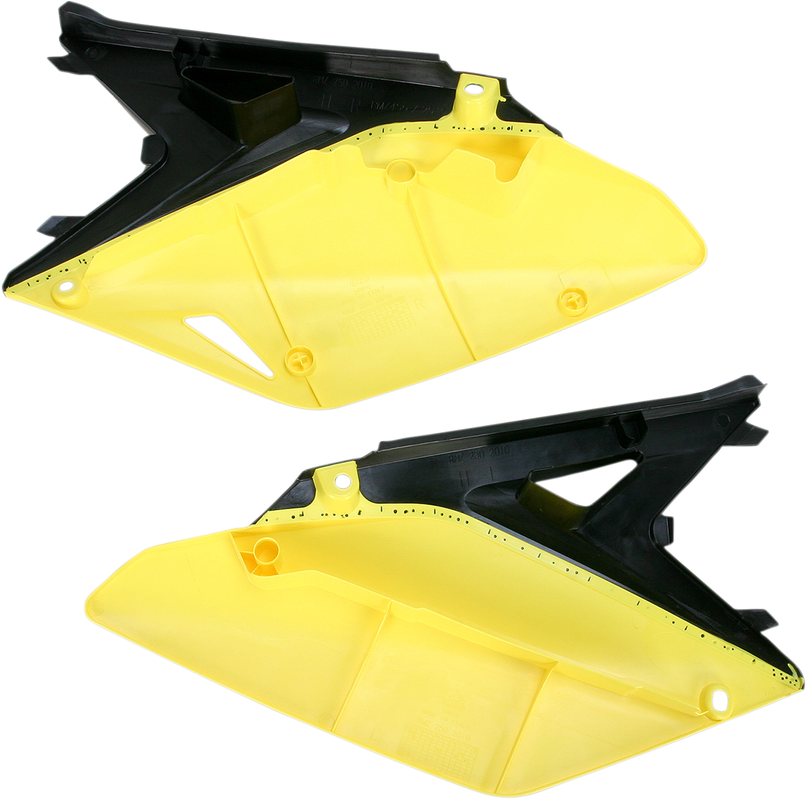 ACERBIS Side Panels - Black/Yellow 2171921040