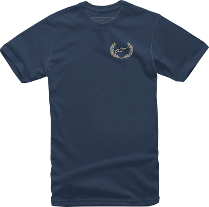 ALPINESTARS Wreath T-Shirt - Navy - Large 12137258070L