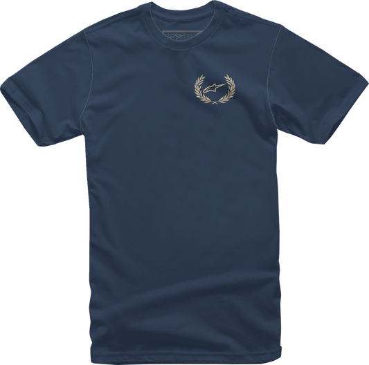 Camiseta ALPINESTARS Corona - Azul marino - Mediana 12137258070M