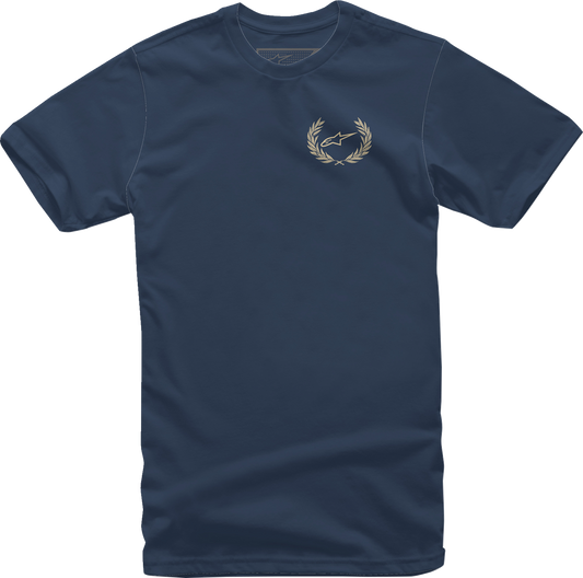 ALPINESTARS Wreath T-Shirt - Navy - 2XL 12137258070XXL