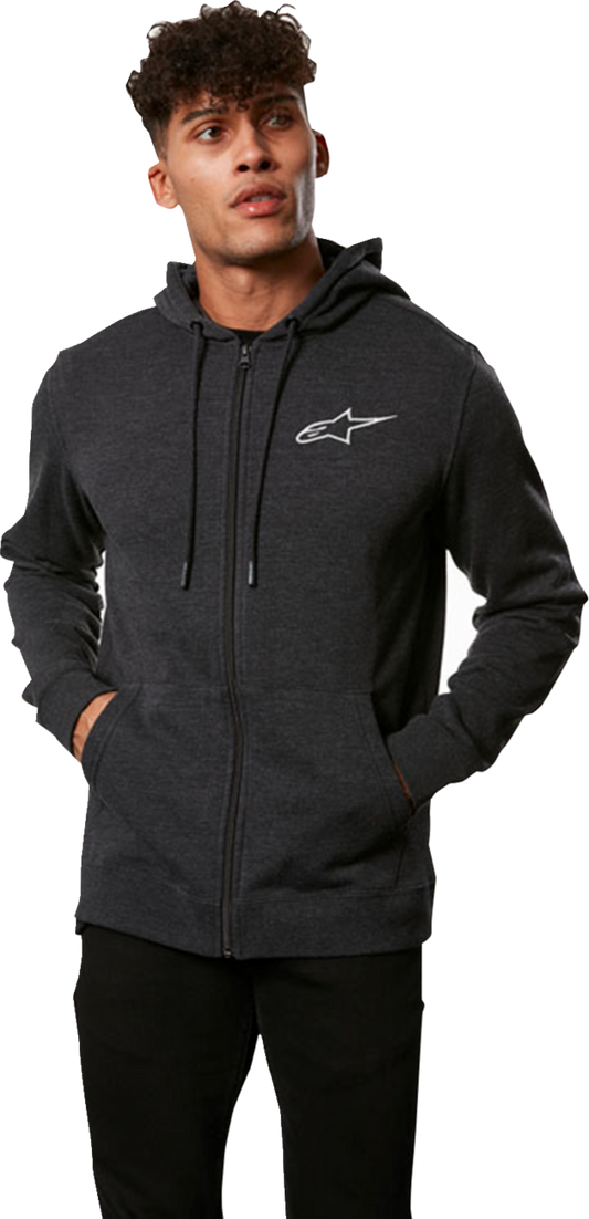 ALPINESTARS Ageless Chest Zip Hoodie - Charcoal - Large 121253600191L