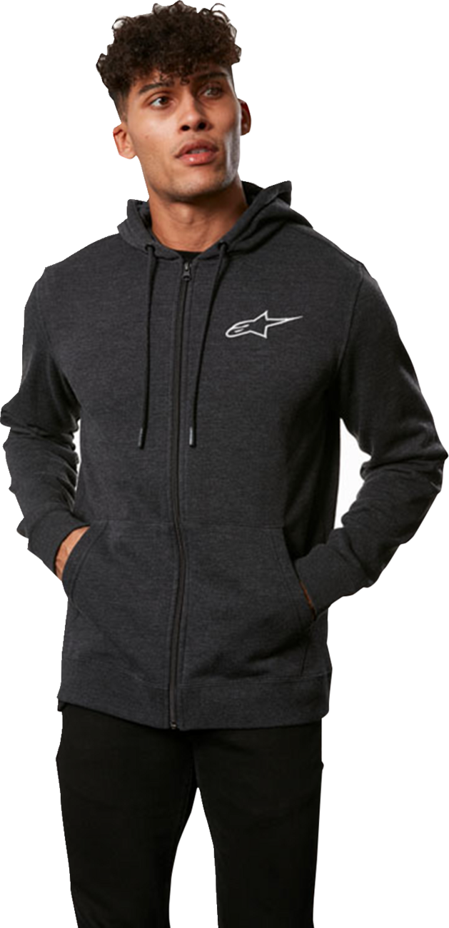 Sudadera con capucha y cremallera en el pecho ALPINESTARS Ageless - Carbón - XL 121253600191XL 