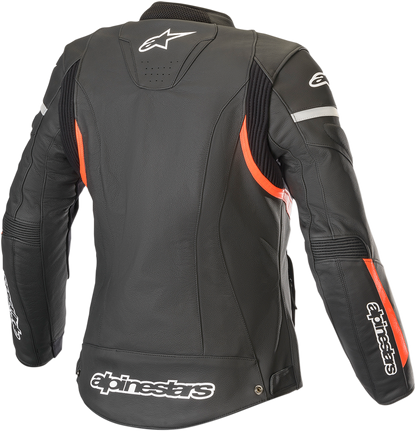 ALPINESTARS Stella Kira Leather Jacket - Black/Red - US 6 / EU 42 3112019-1030-42