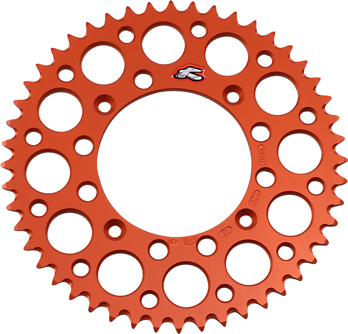 RENTHAL Sprocket - Orange - 48 Tooth 441U-520-48GPOR