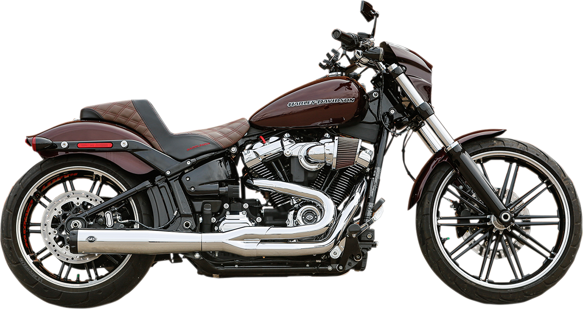 S&amp;S CYCLE Escape 2:1 50 State para M8 Softail - Cromo 550-0847B