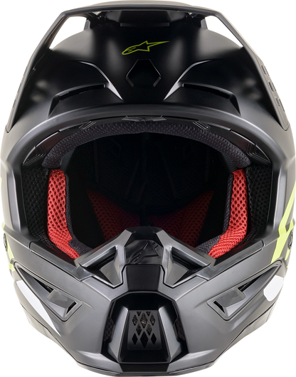 ALPINESTARS SM5 Helmet - Compass - Matte Black/Yellow Fluo - Small 8303321-1559-SM