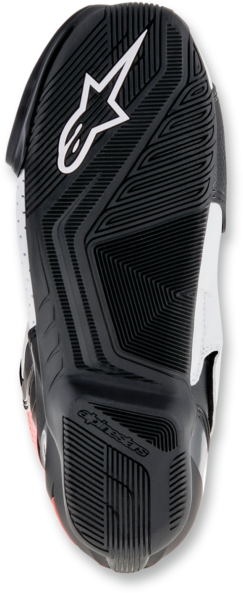 ALPINESTARS SMX-6 v2 Vented Boots - Black/White/Red Fluorescent - US 9.5 / EU 44 2223017-1320-44