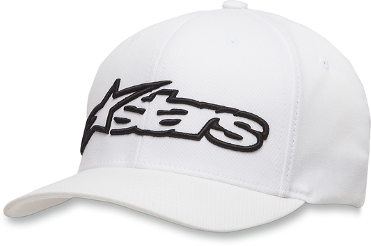 ALPINESTARS Blaze Flexfit® Hat - White/Black - Large/XL 1039810052010LX