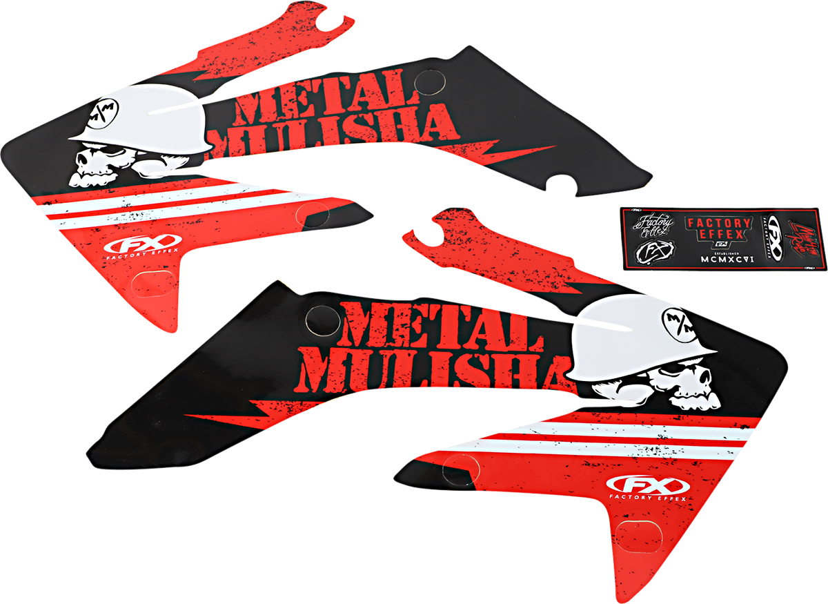 Kit de gráficos FACTORY EFFEX Metal Mulisha - Honda 23-11322 