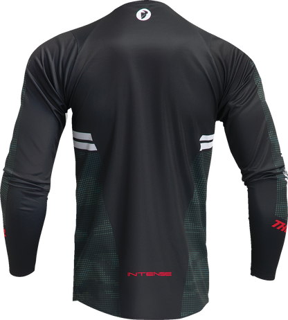 THOR Intense Assist Berm Long-Sleeve Jersey - Black/Camo - Large 5020-0225