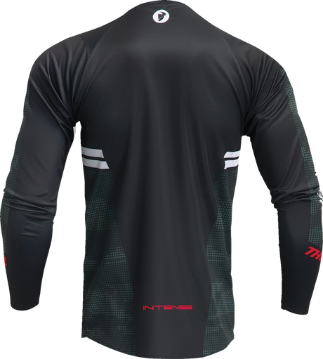 THOR Intense Assist Berm Long-Sleeve Jersey - Black/Camo - Large 5020-0225