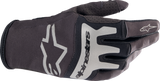 ALPINESTARS Techstar Gloves - Black/Brushed Silver - Medium 3561023-1419-M