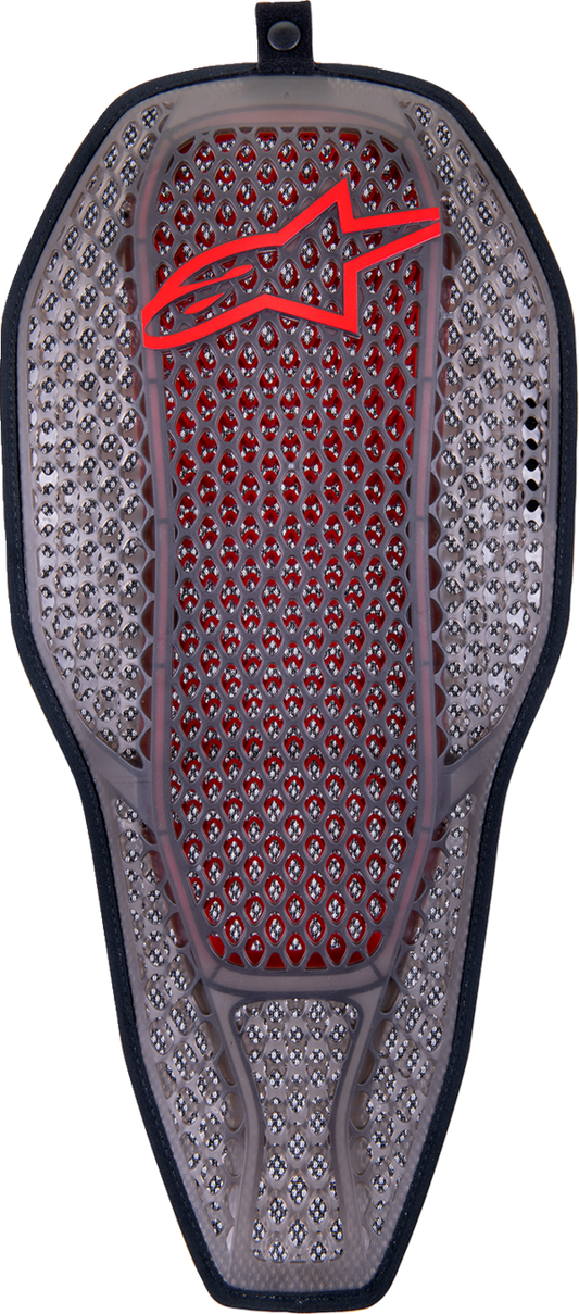 ALPINESTARS Nucleon Flex Proi Full Back Protection Insert - Transparent Smoke/Red - Small 6526323-003-S