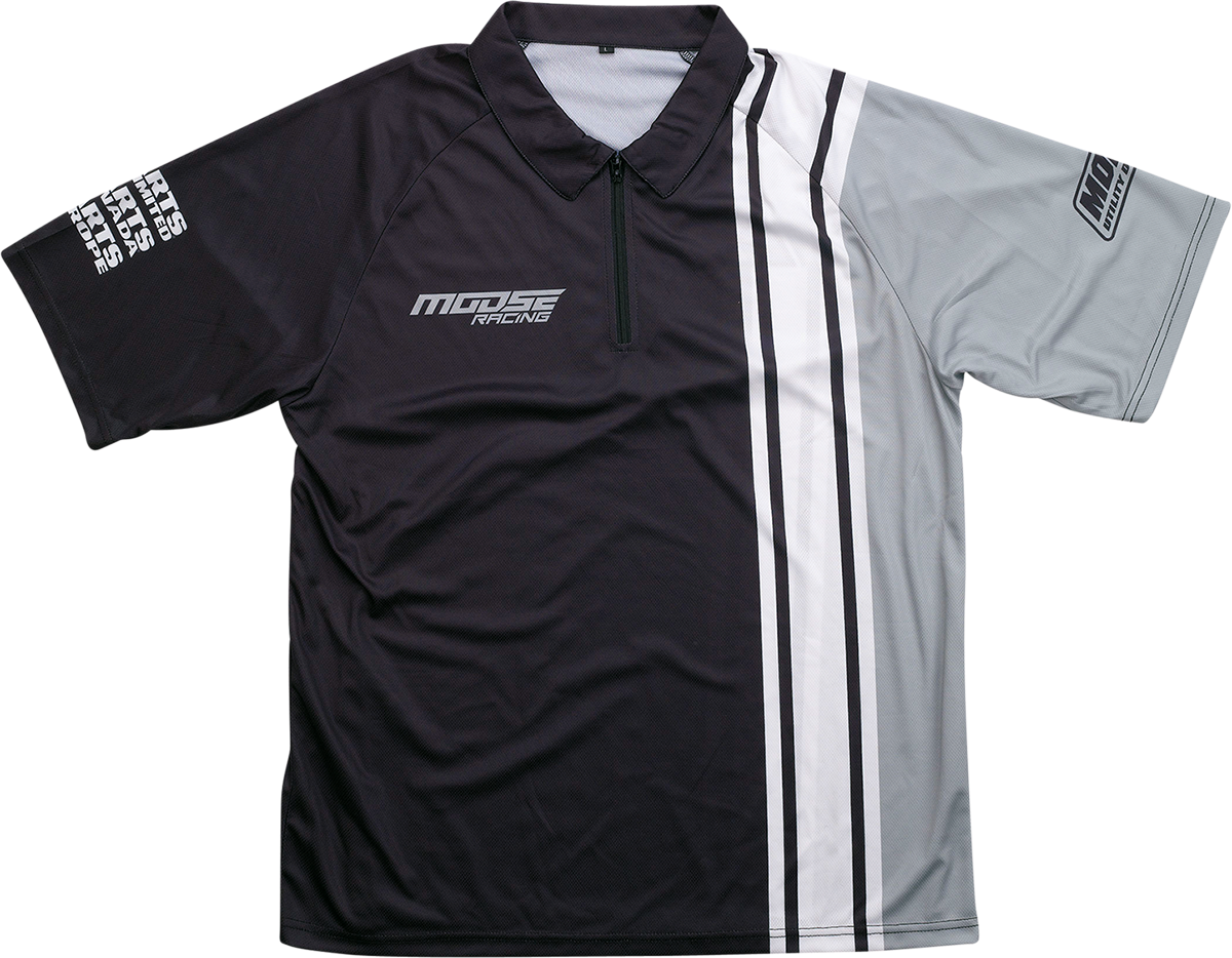 MOOSE RACING Moose Pit Shirt - Black - Medium 3040-3035