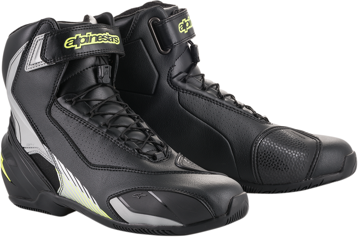 Zapatos de montar ALPINESTARS SP-1 v2 - Negro/Plata/Amarillo - US 6.5 / EU 40 251101815940 