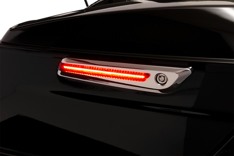 CIRO Hinge Covers - Red/Chrome 40170