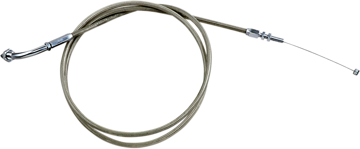 MOTION PRO Throttle Cable - Pull - VTX18 - Stainless Steel 62-0417