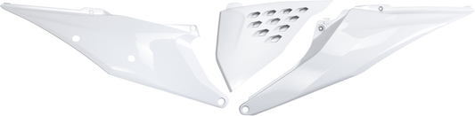 UFO Side Panels - KTM White - Vented KT05004-042