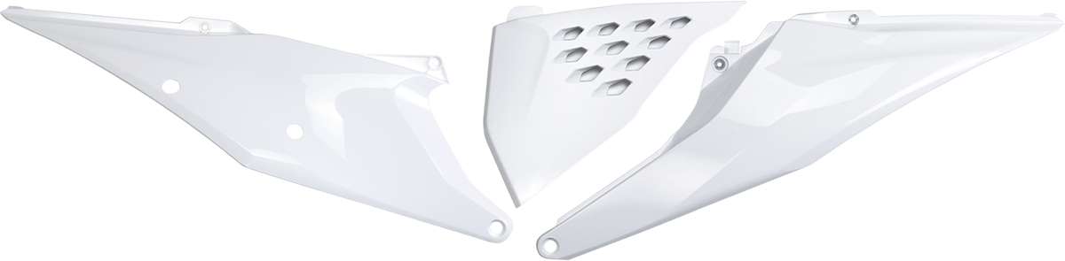 UFO Side Panels - KTM White - Vented KT05004-042