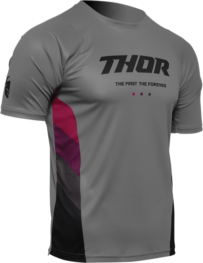 THOR Assist React Jersey - Gray/Purple - Medium 5120-0176