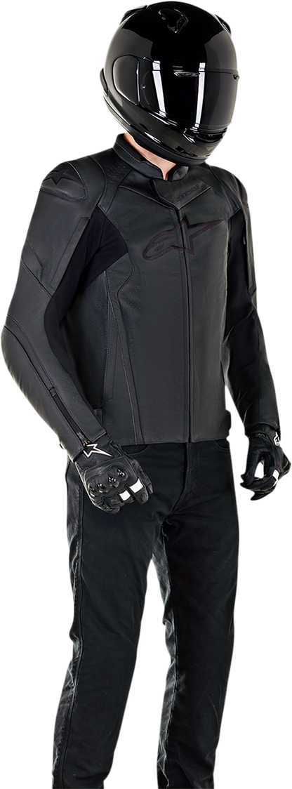 ALPINESTARS Faster v2 Leather Jacket - Black - US 40 / EU 50 3103521-1100-50