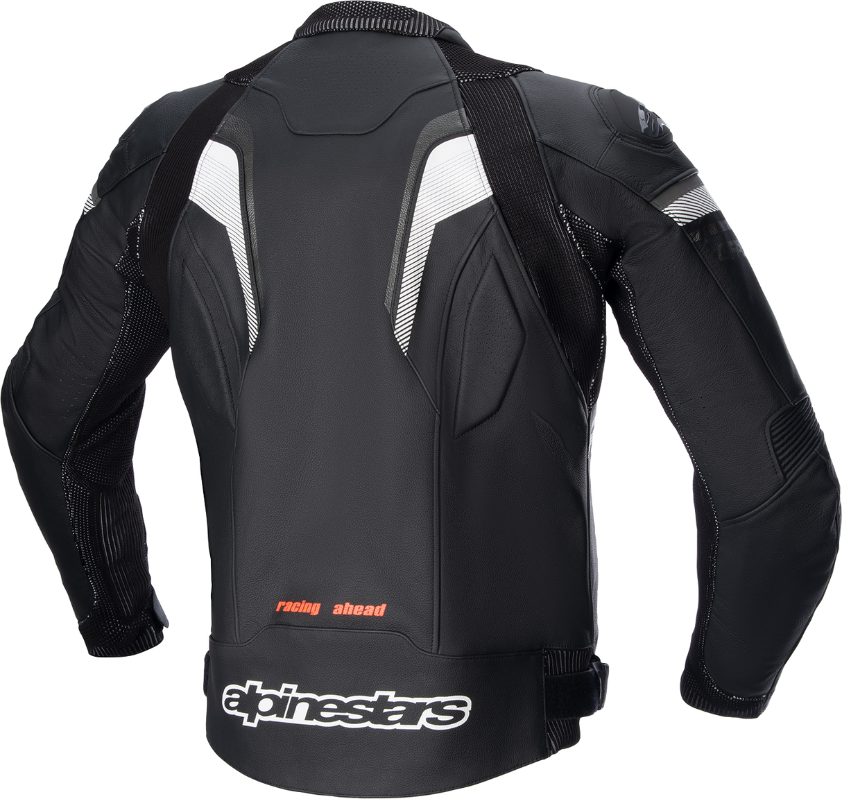 Chaqueta de cuero ALPINESTARS GP Plus R v3 Rideknit - Negro/Blanco - US 50 / EU 60 31003211260 