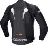 Chaqueta de cuero ALPINESTARS GP Plus R v3 Rideknit - Negro/Blanco - US 38 / EU 48 31003211248 