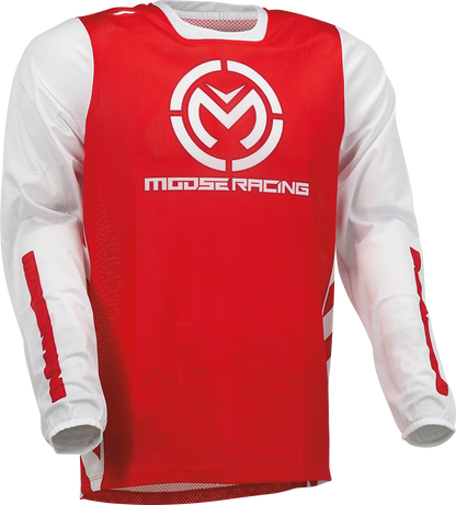 MOOSE RACING Sahara Jersey - Red/White - Large 2910-7428