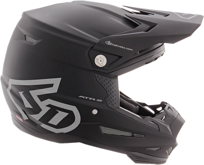 6D ATR-2 Helmet - Matte Black - XS 12-0504