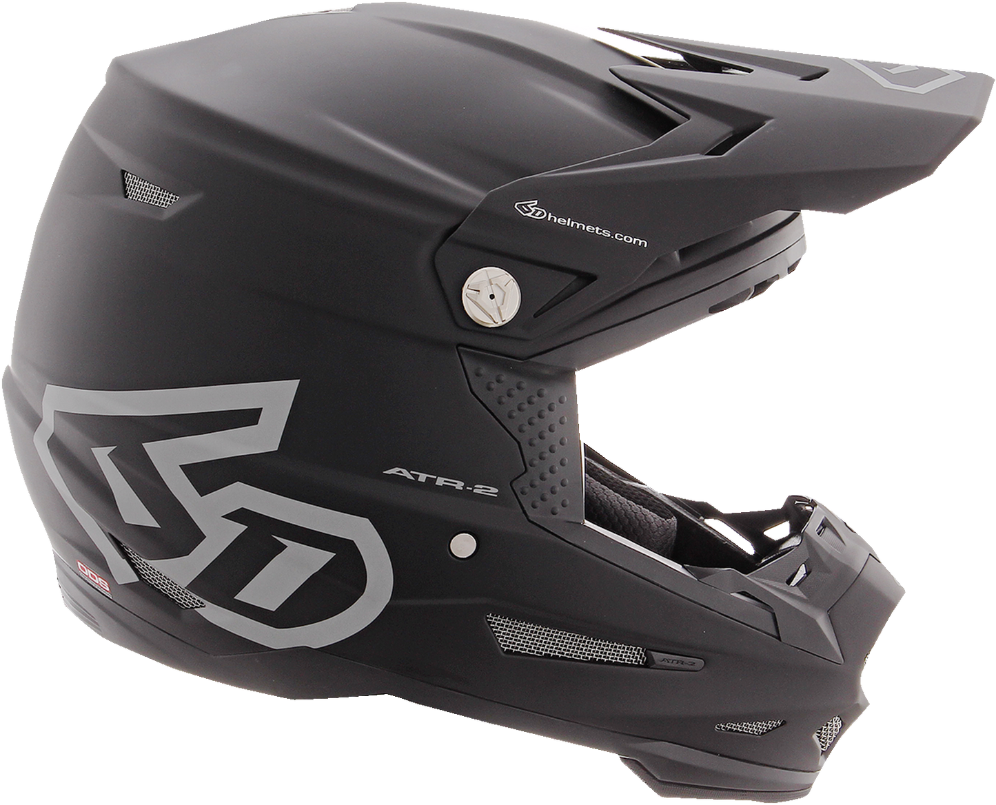 6D ATR-2 Helmet - Matte Black - 2XL 12-0509