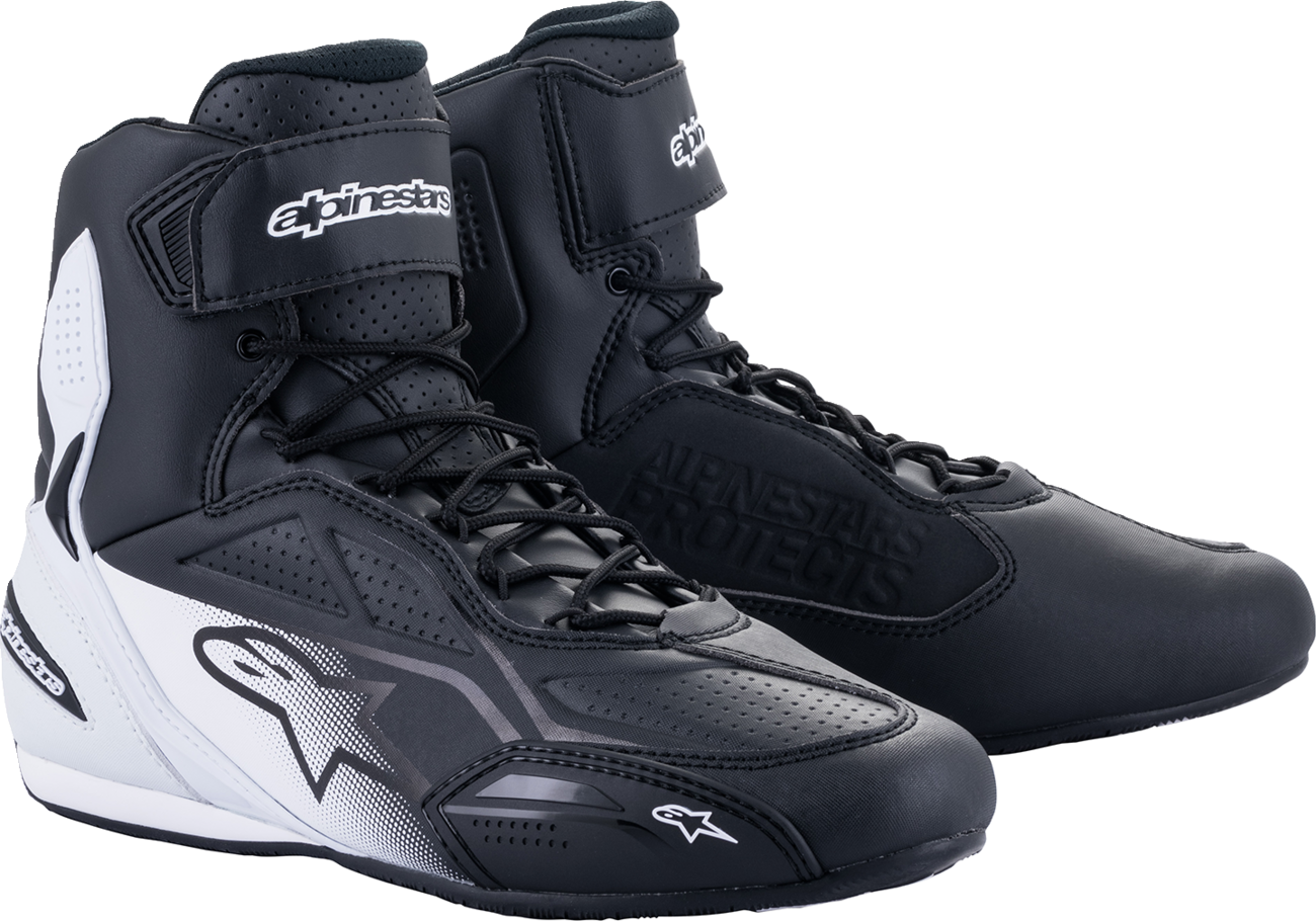 Zapatos ALPINESTARS Faster-3 - Negro/Blanco - US 9.5 2510219130 