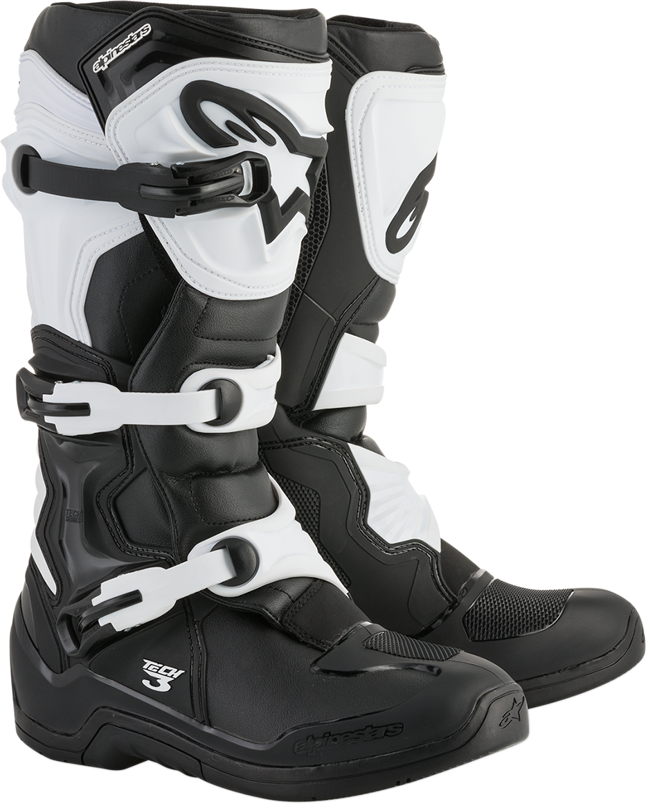 ALPINESTARS Tech 3 Boots - Black/White - US 16 2013018-12-16