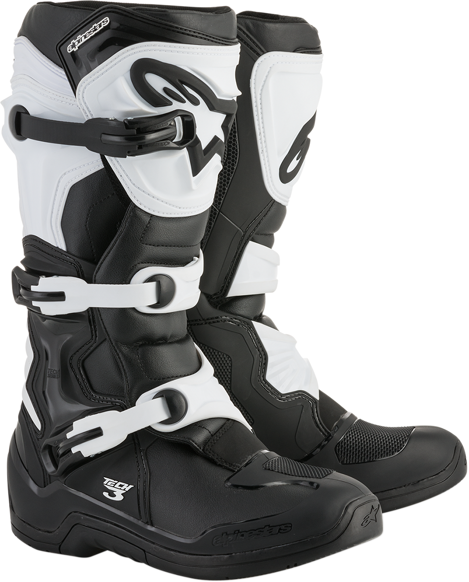 ALPINESTARS Tech 3 Boots - Black/White - Size 12 2013018-12-12