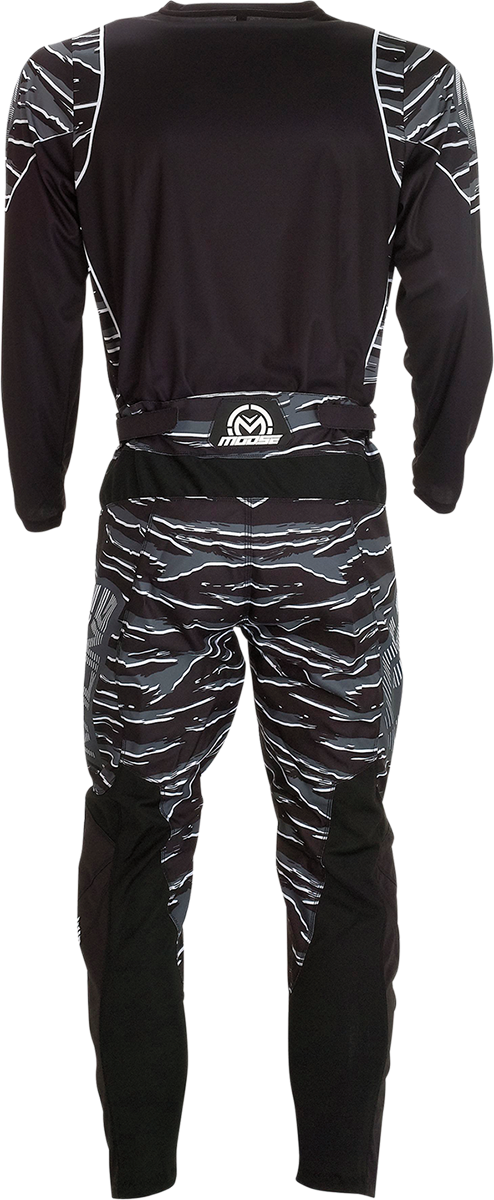 MOOSE RACING Qualifier Pants - Black/White - 36 2901-10040