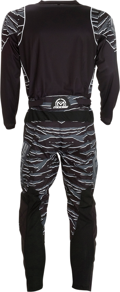 MOOSE RACING Qualifier Pants - Black/White - 36 2901-10040