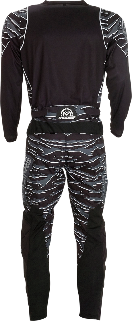 MOOSE RACING Qualifier Jersey - Black/White - Small 2910-6966