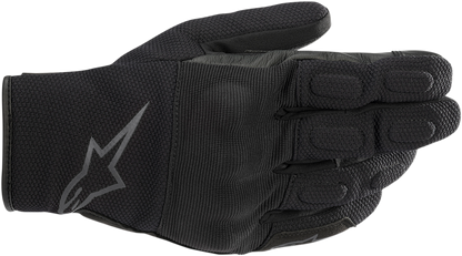 ALPINESTARS S-MAX Drystar Gloves - Black/Anthracite - Small 3527620-104-S