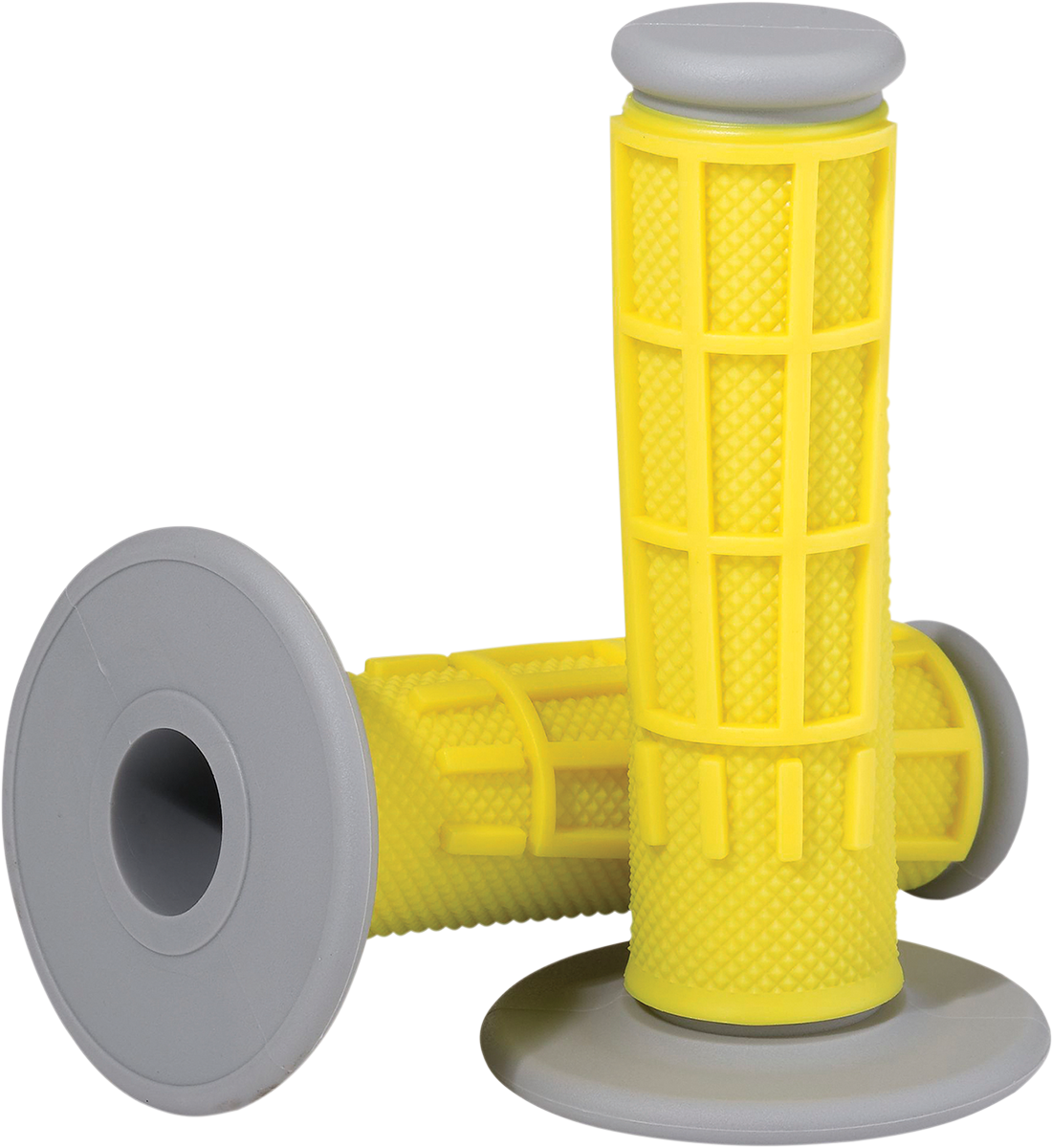 MOOSE RACING Grips - Compound - Half-Waffle - Yellow 1MG2315-YEM