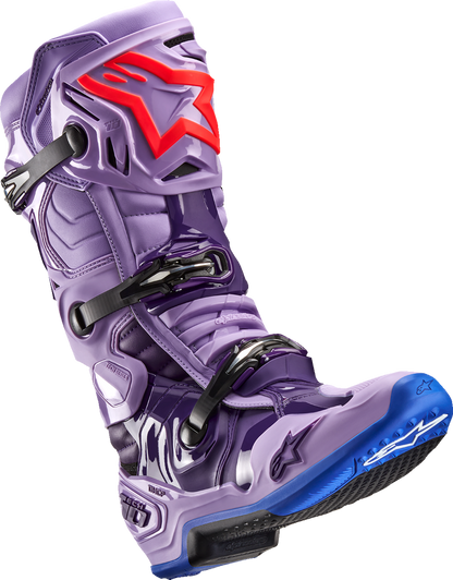 ALPINESTARS Tech 10 Boots - Laser Purple - US 9 2010020-398-9