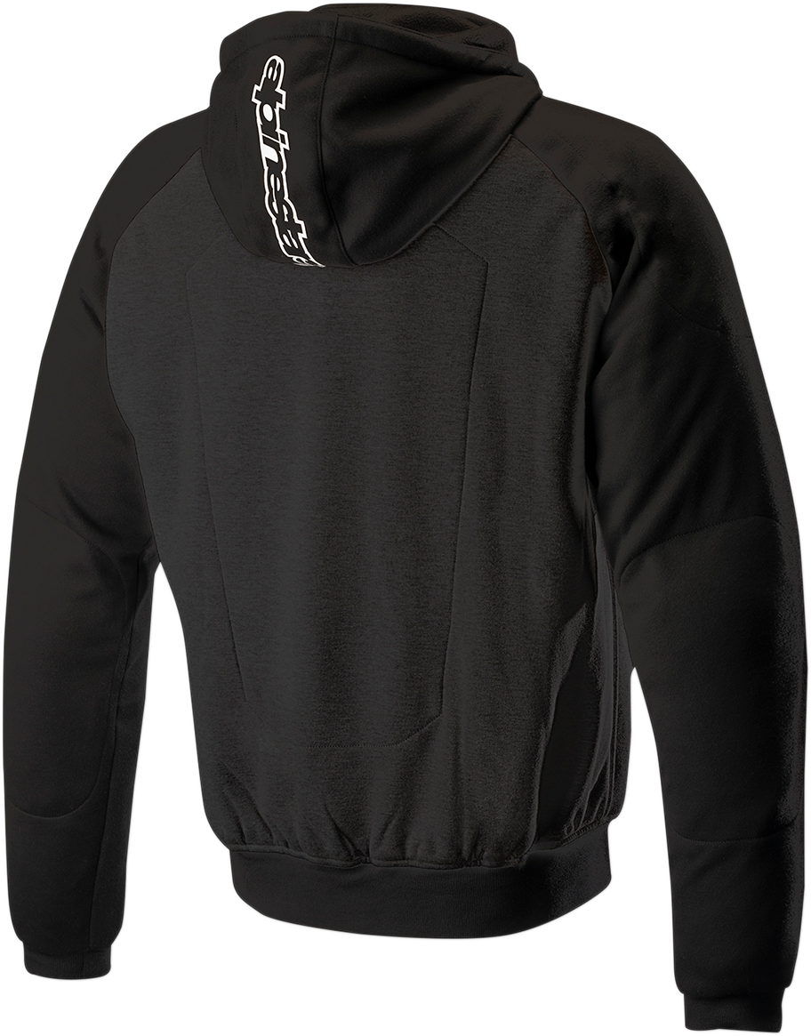 Sudadera con capucha deportiva ALPINESTARS Chrome - Negro - Grande 4200918-10-L 