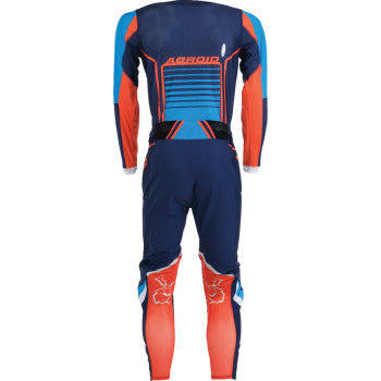 MOOSE RACING Agroid Jersey - Blue/Orange - 3XL 2910-7493