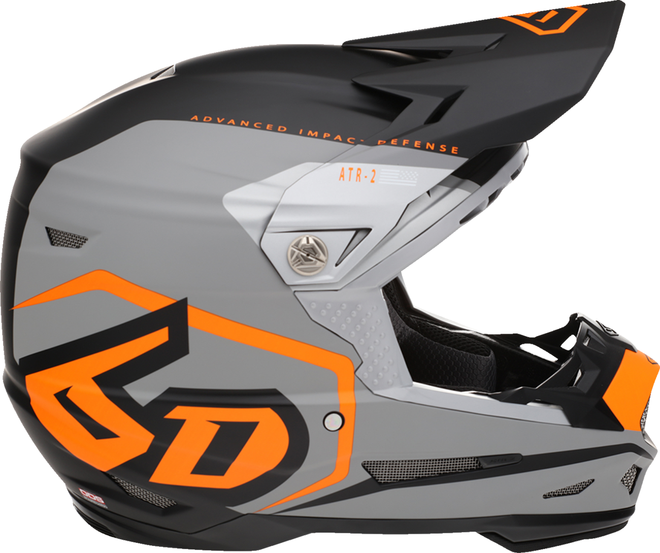 6D ATR-2 Helmet - Delta - Neon Orange - XL 12-3438