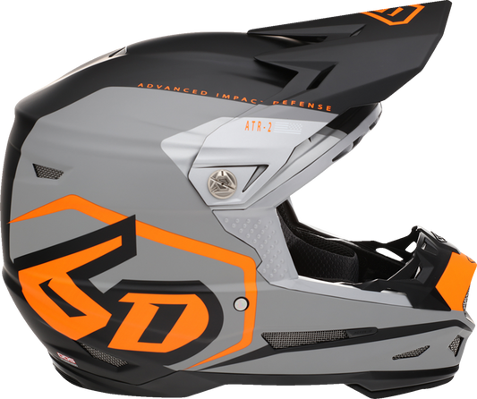 6D ATR-2 Helmet - Delta - Neon Orange - Small 12-3435